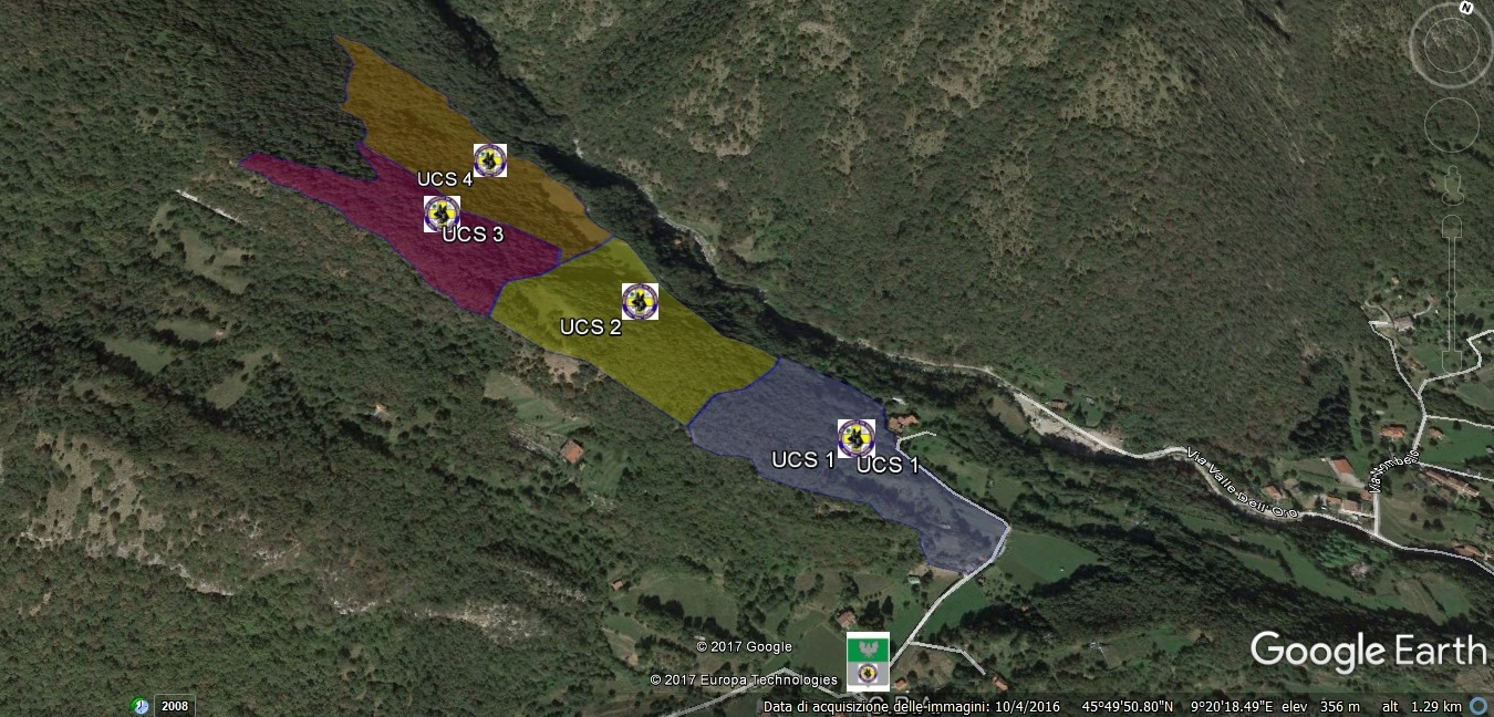 Attività operativa di ricerca a dispersi Monte Cornizzolo